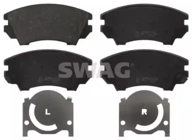 Комплект тормозных колодок, дисковый тормоз SWAG купить